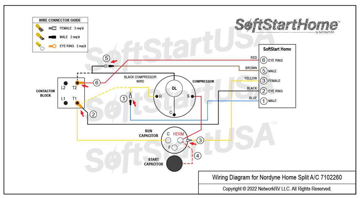 Nordyne Home Split A C Wiring Diagram Softstarthome